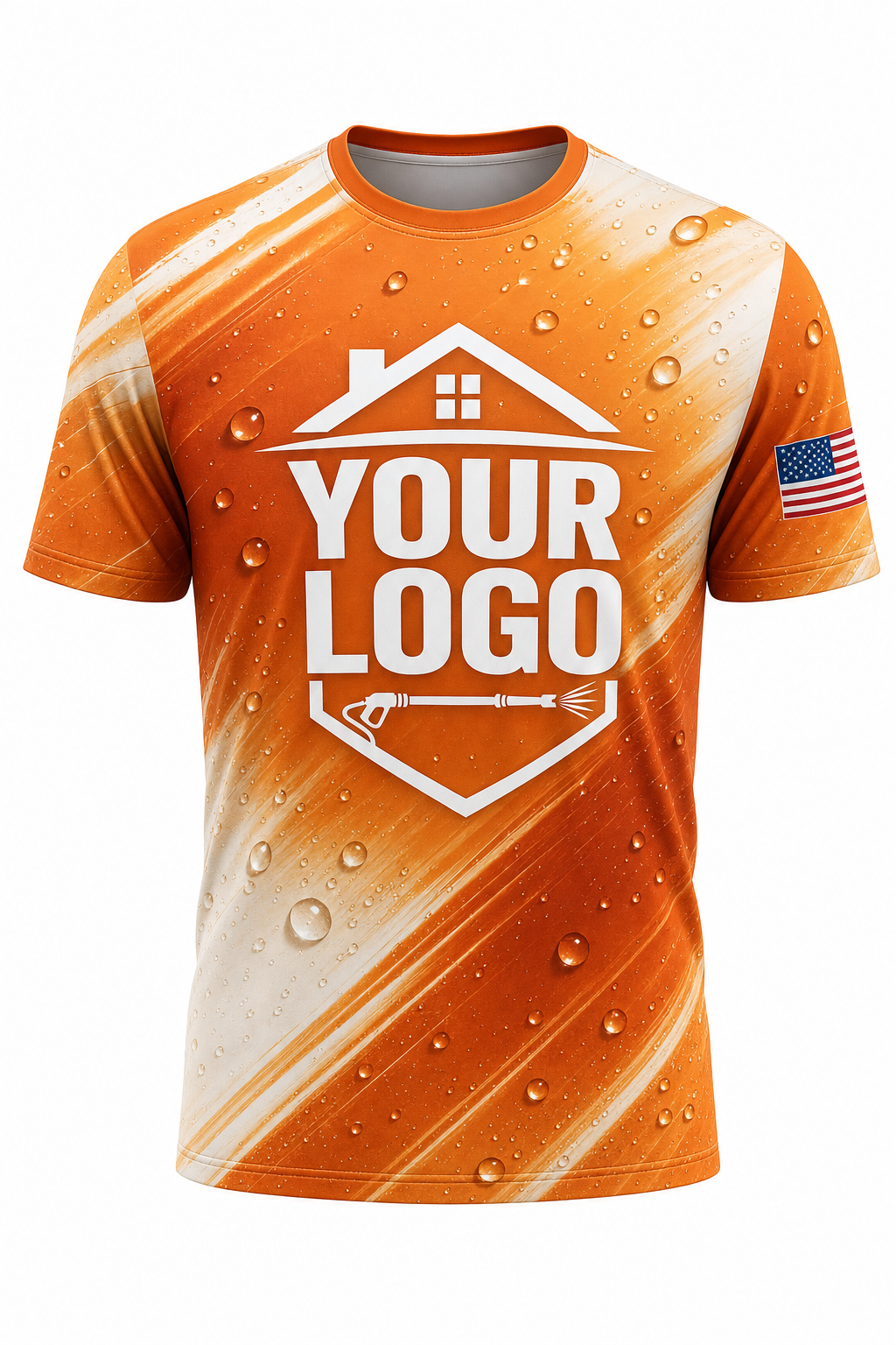 Custom roof cleaning crew uniform