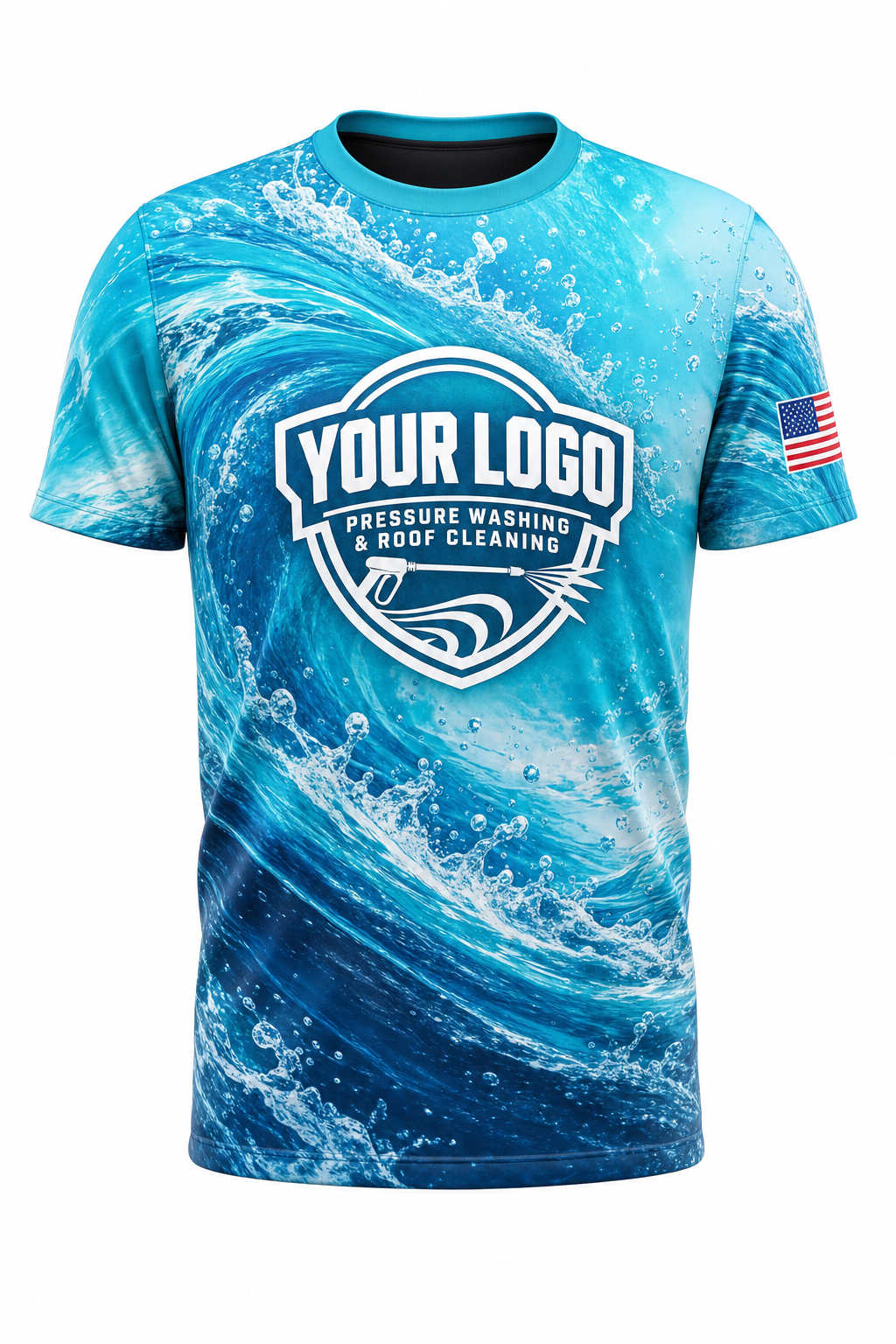 The Custom Vibe crew uniform for pressure washing teams