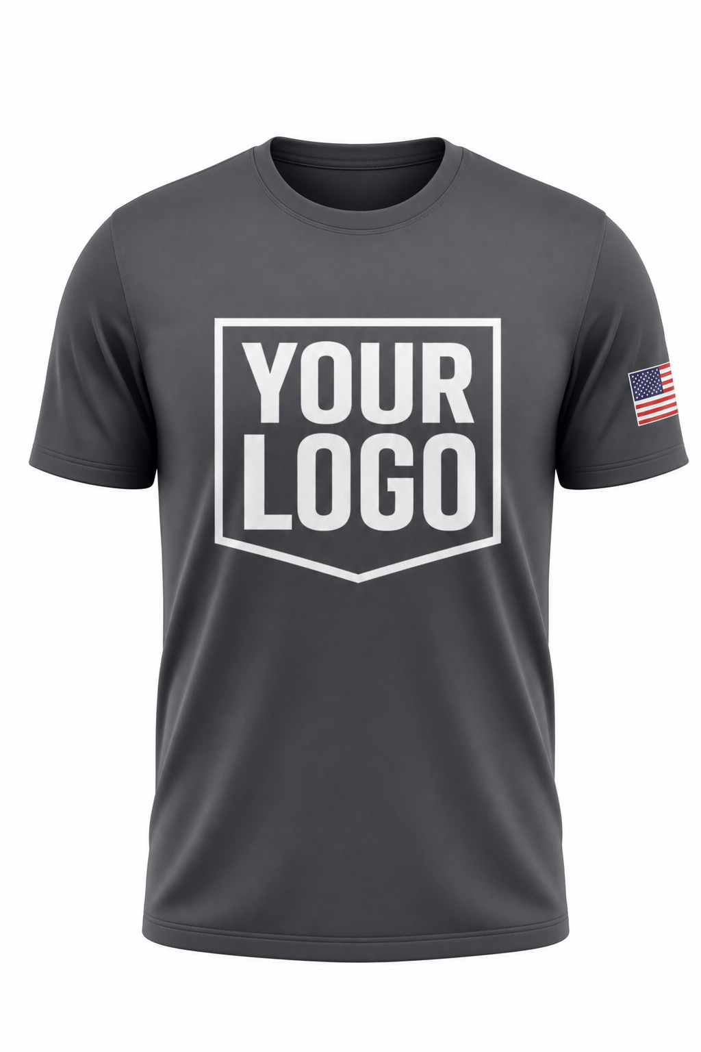 Custom crew uniform in charcoal