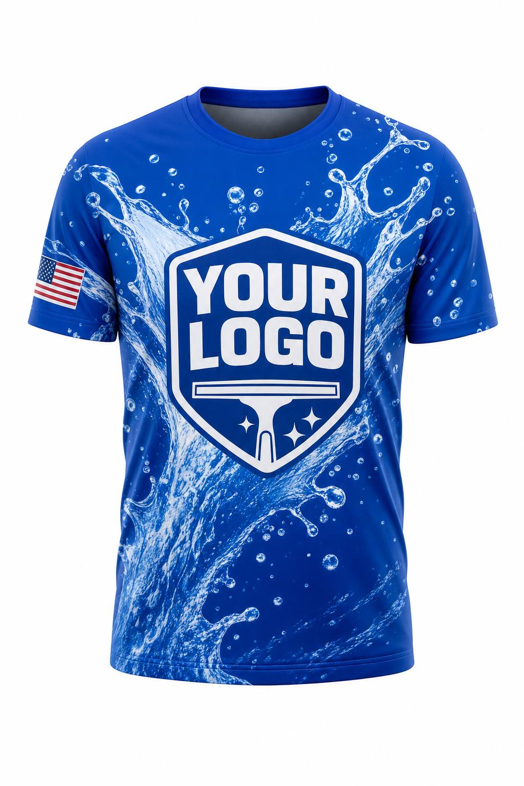 Custom pressure washing crew shirt