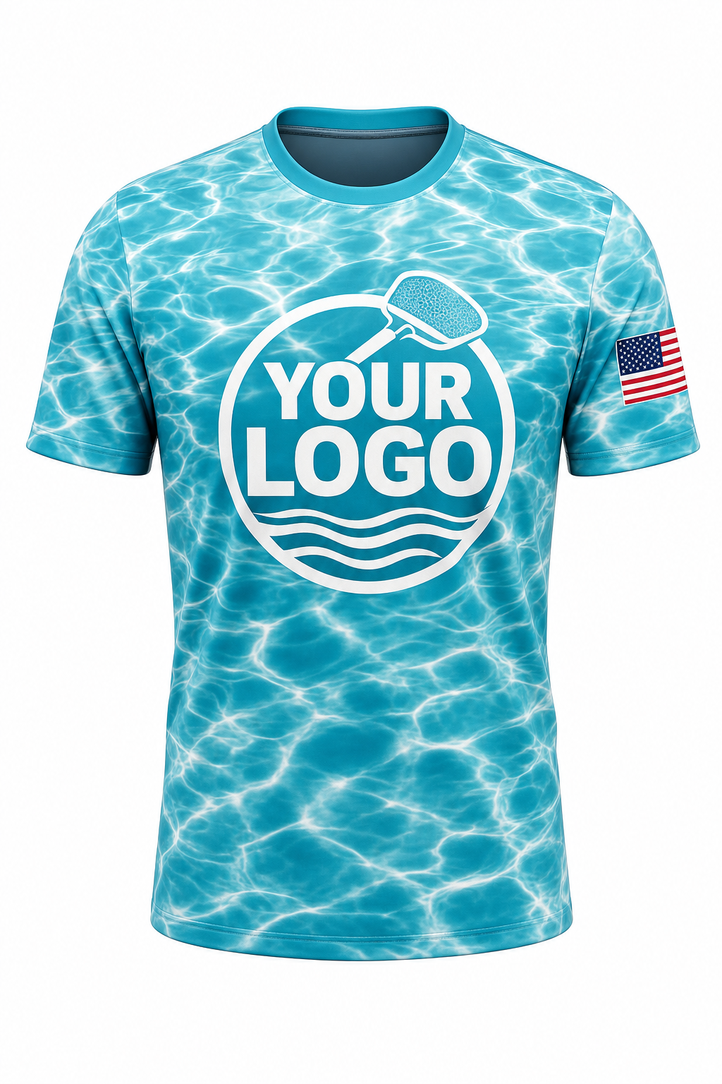 Custom pool service crew uniform