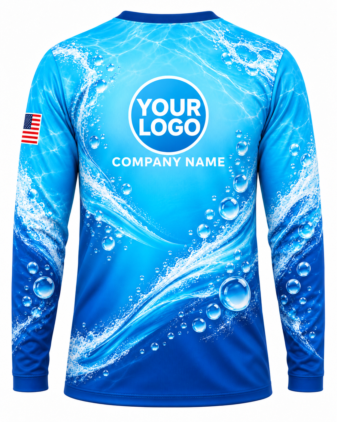 Aqua Signature Crew #24 crew uniform - back