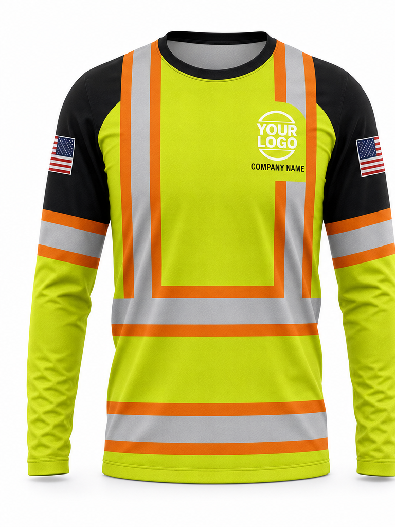 Hi-Vis Signature Crew #02 crew uniform — front