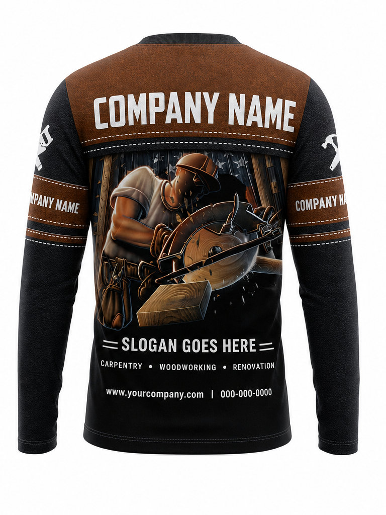 Black Signature Crew #16 crew uniform — back