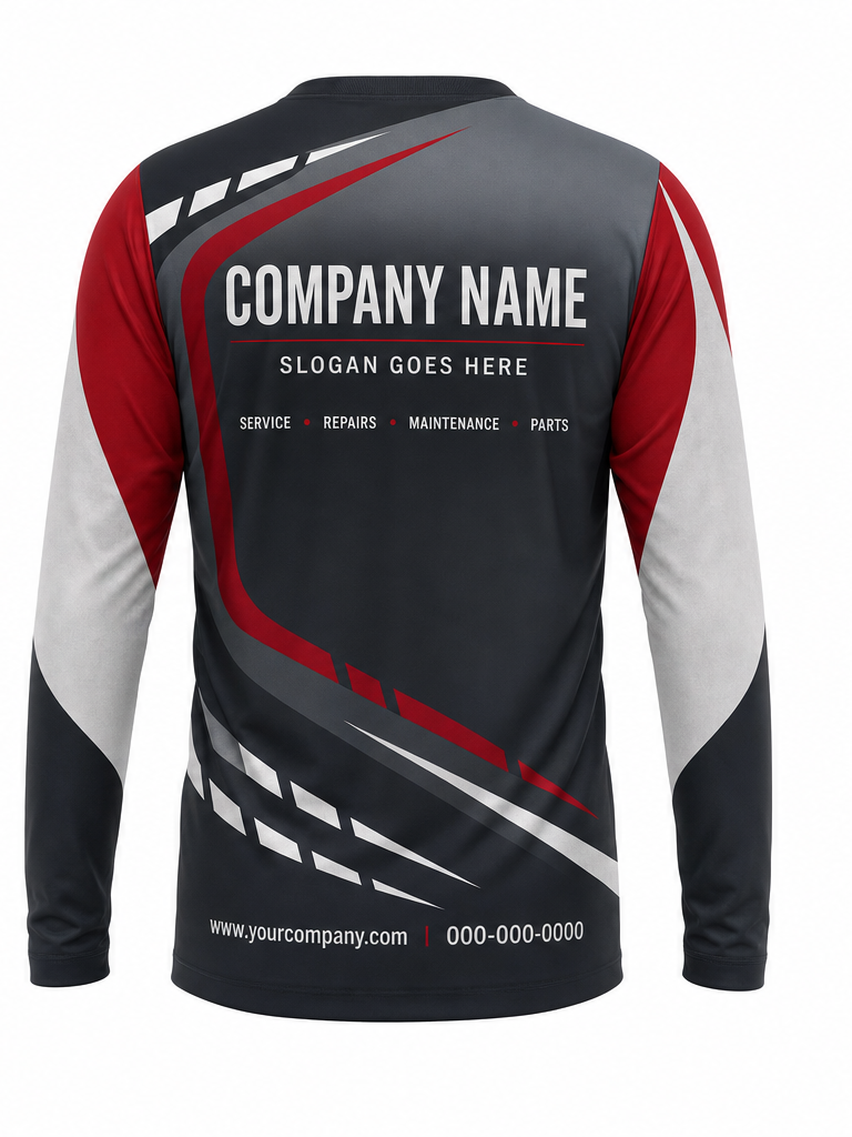 Black Signature Crew #18 crew uniform — back