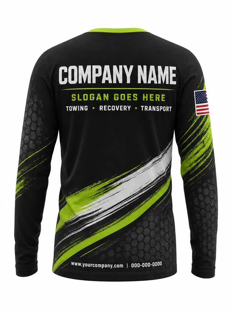 Black Signature Crew #20 crew uniform — back