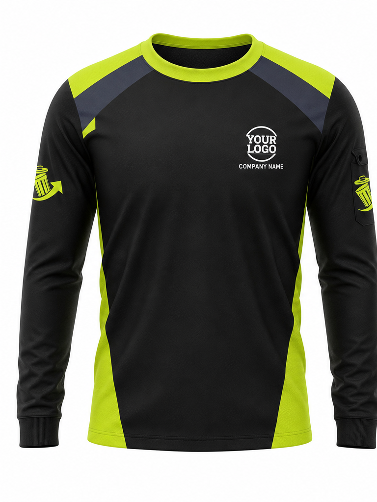 Black Signature Crew #21 crew uniform — front