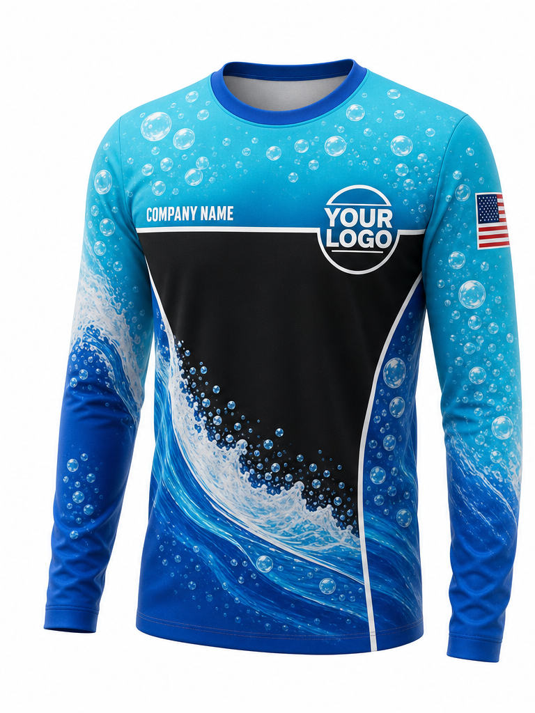 Blue/Black Signature Crew #03 crew uniform — front