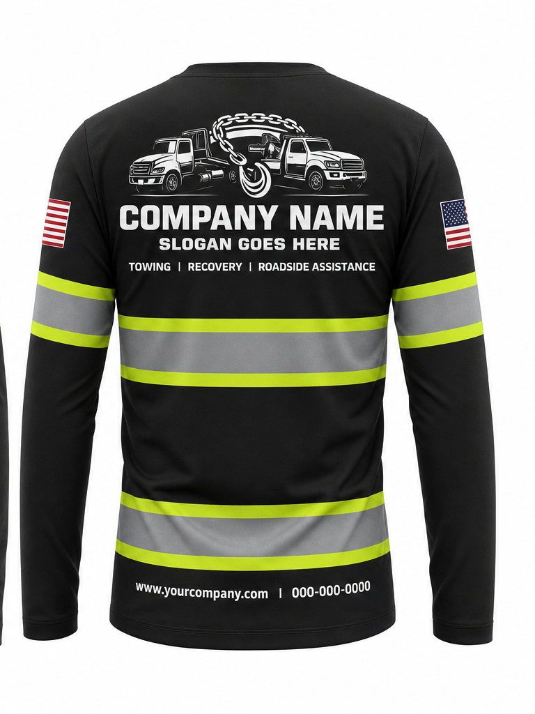 Black Signature Crew #23 crew uniform — back