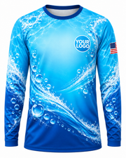 Aqua Signature Crew #24 crew uniform - front