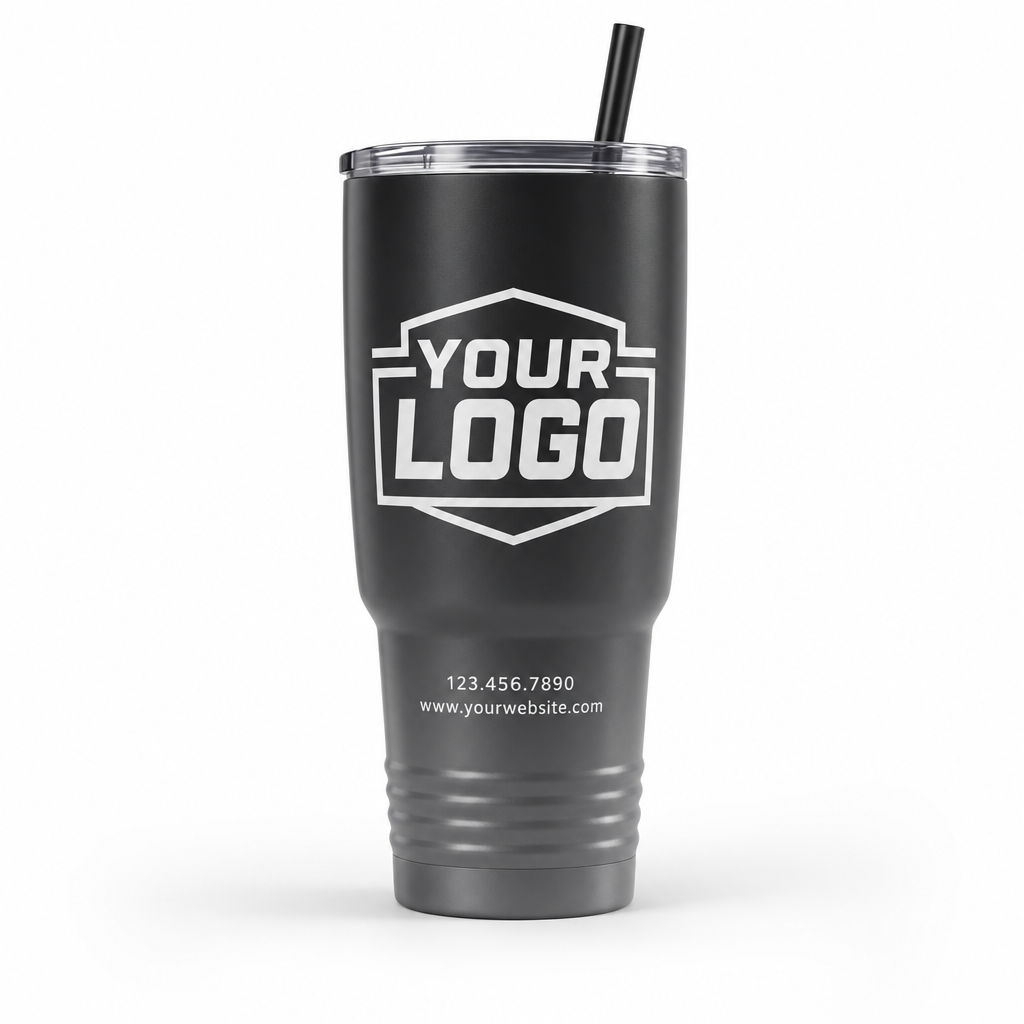 Carbon Gradient custom crew tumbler