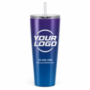 Amethyst Gradient custom crew tumbler