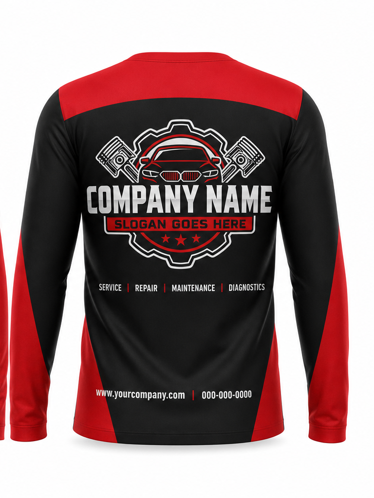Black Signature Crew #25 crew uniform — back