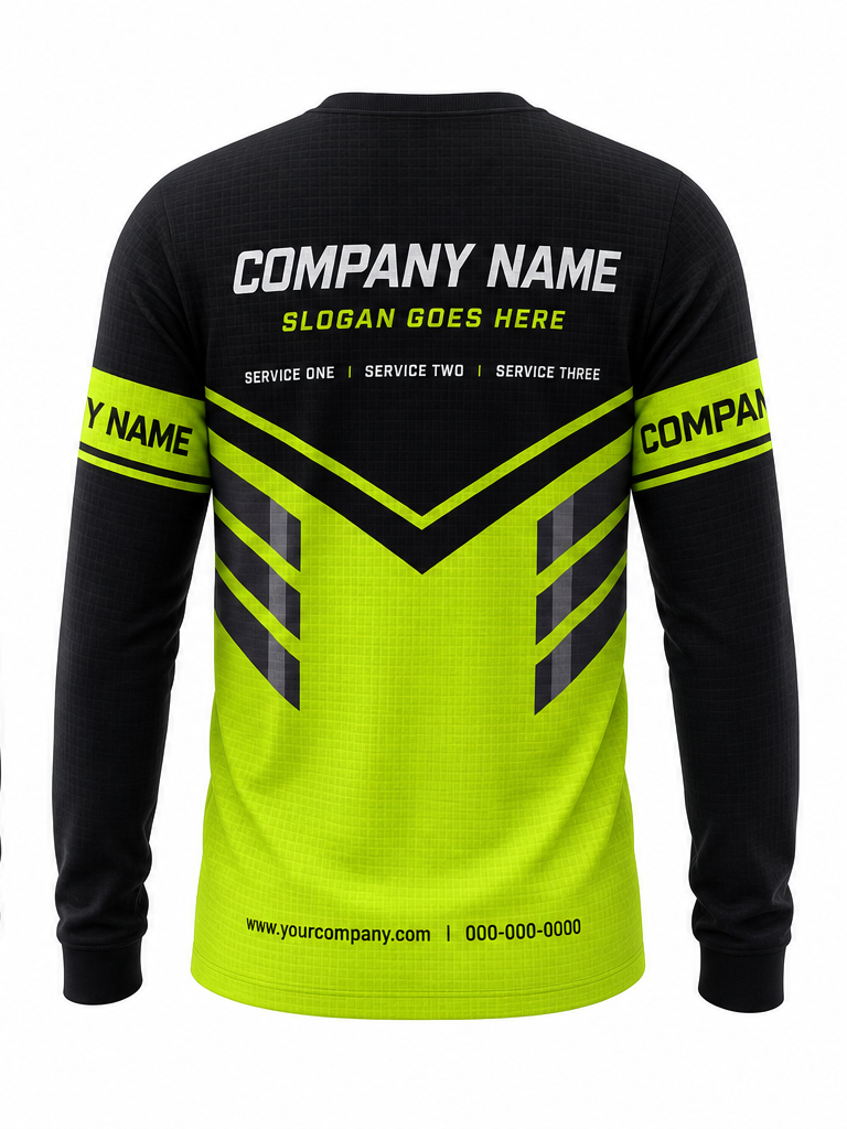 Signature Crew #13 crew uniform — back