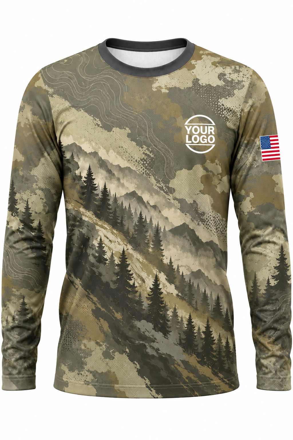 Camo Signature Crew #04 crew uniform - front