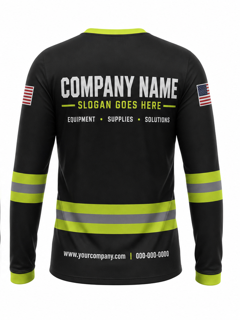 Black Signature Crew #30 crew uniform — back
