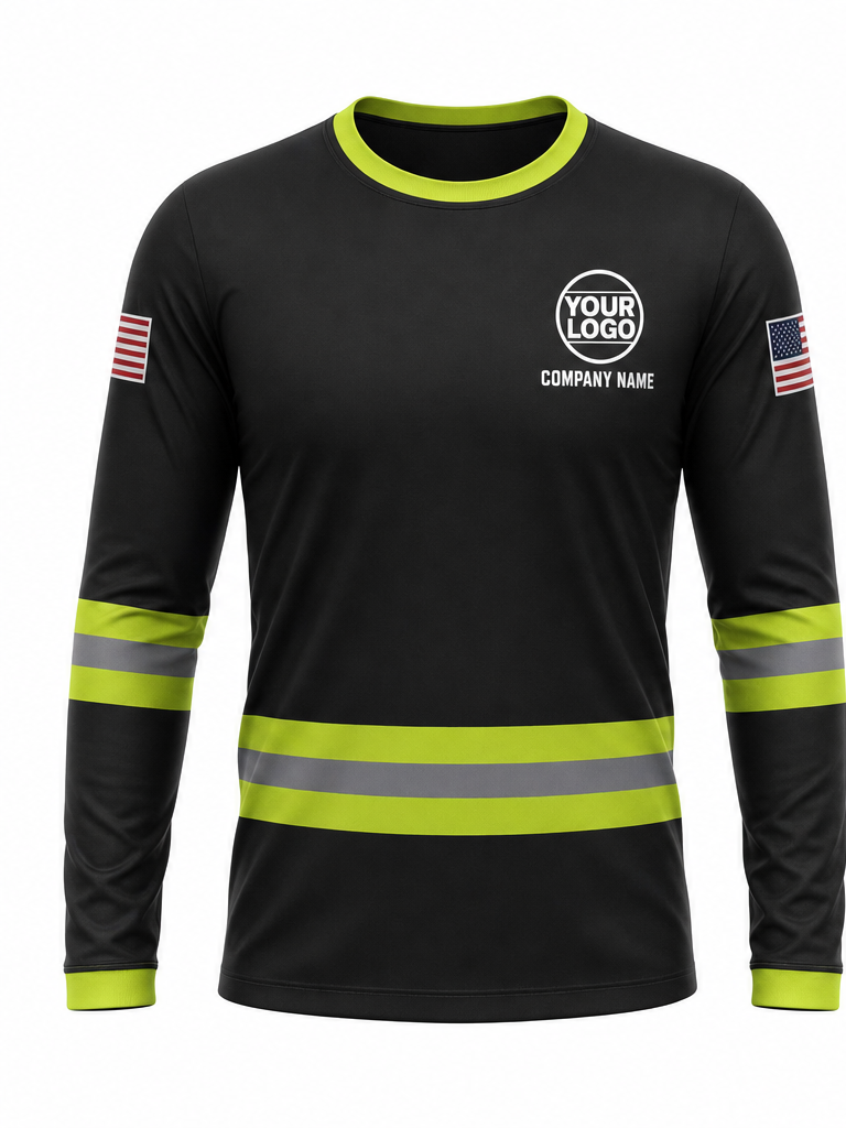 Black Signature Crew #30 crew uniform — front