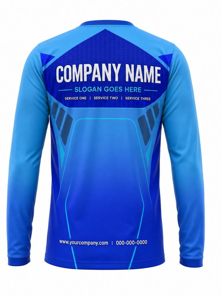 Blue/Black Signature Crew #05 crew uniform — back