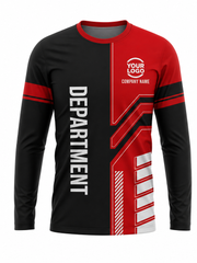 Red/Black Signature Crew #17 crew uniform — front
