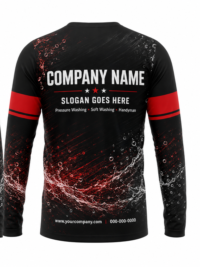 Black Signature Crew #32 crew uniform — back