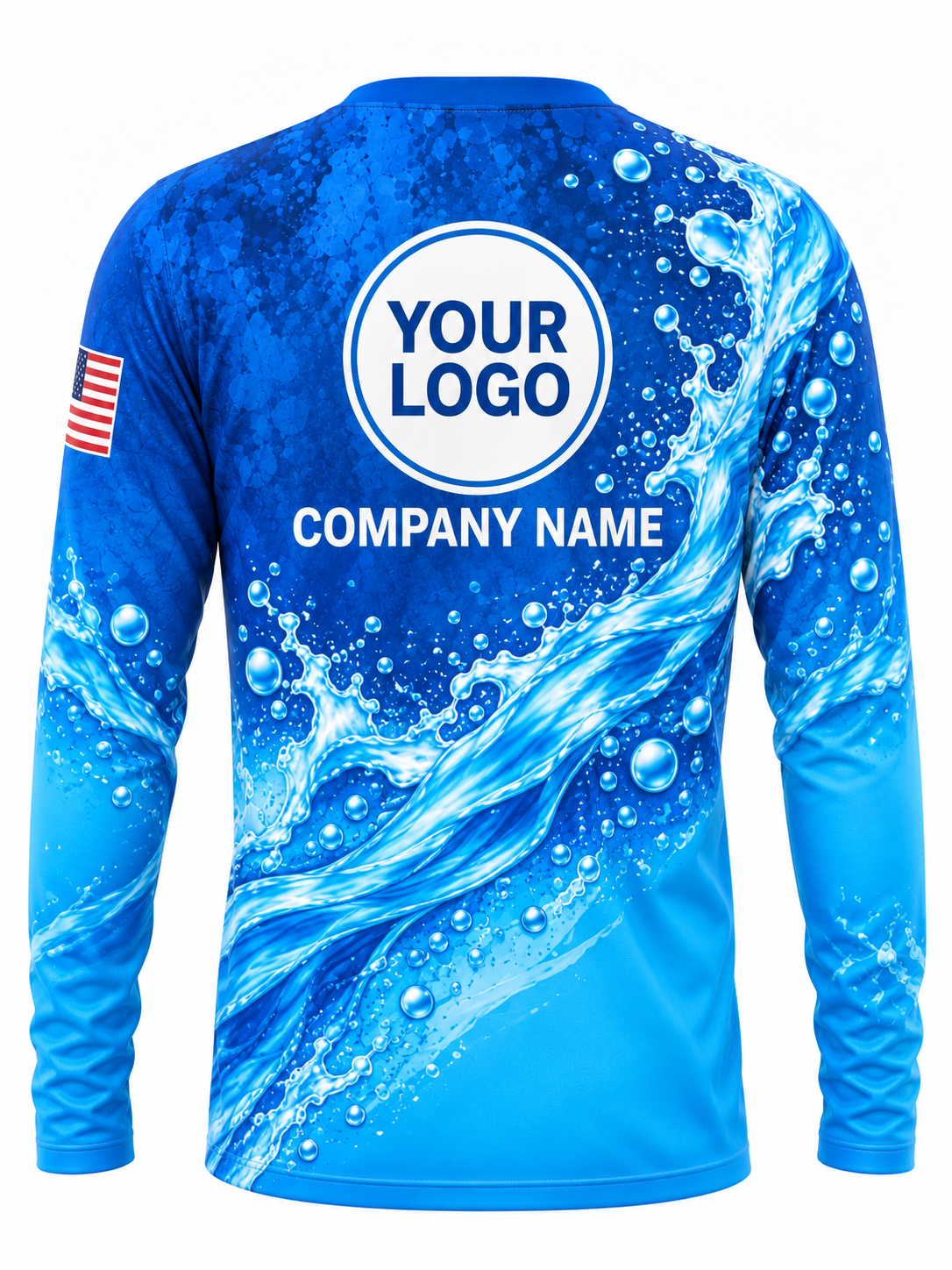 Aqua Signature Crew #16 crew uniform - back