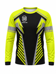 Hi-Vis Signature Crew #10 crew uniform — front