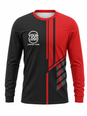 Red/Black Signature Crew #18 crew uniform — front