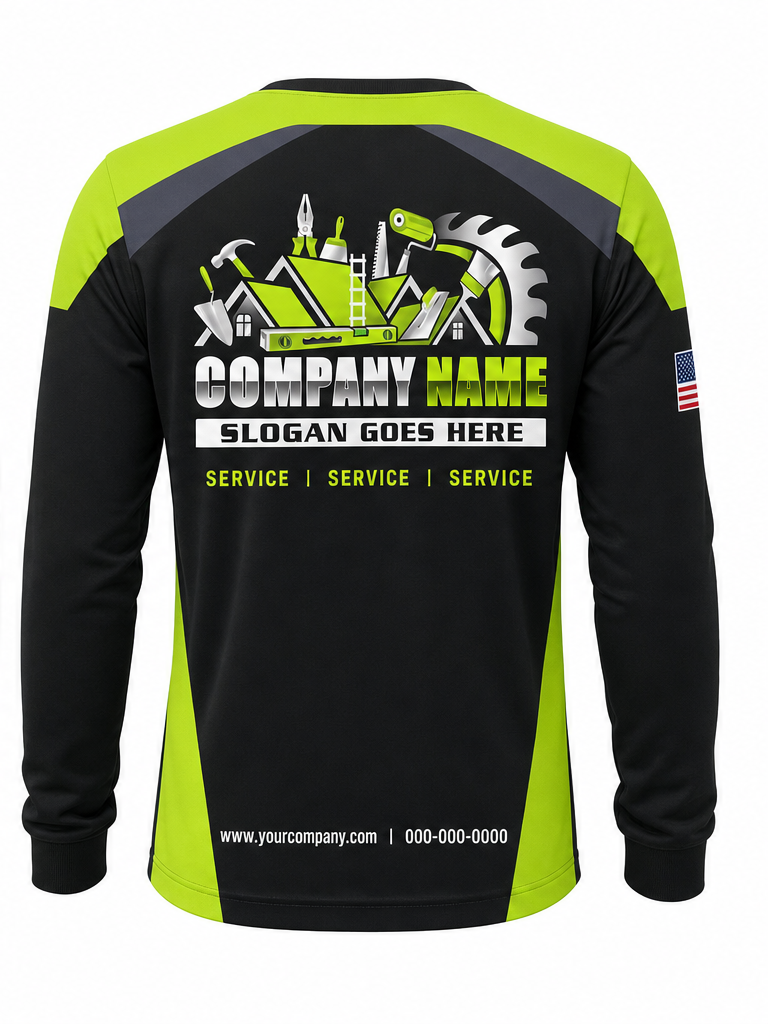 Black Signature Crew #44 crew uniform — back