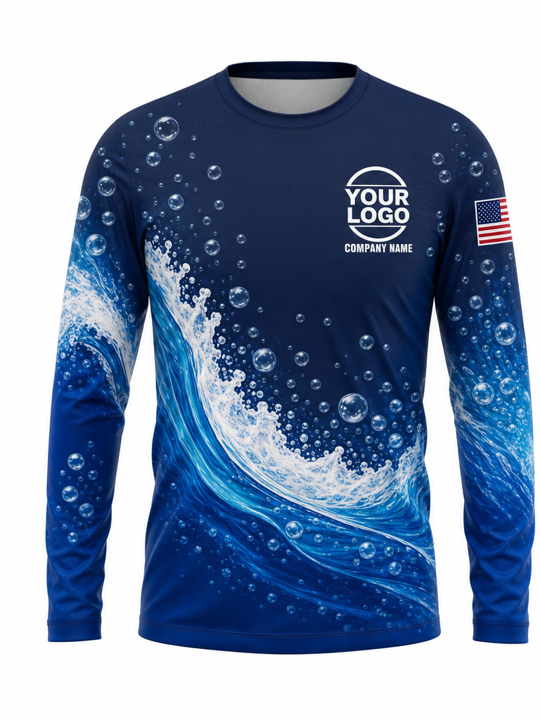 Blue/Black Signature Crew #07 crew uniform — front