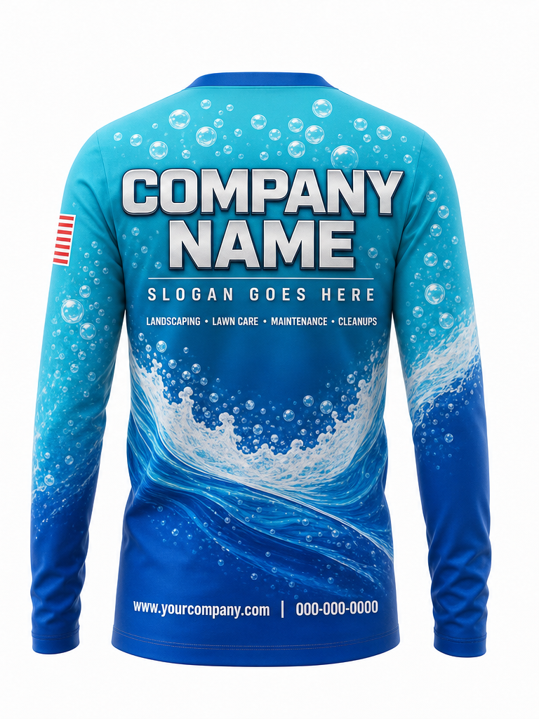 Blue/Black Signature Crew #08 crew uniform — back