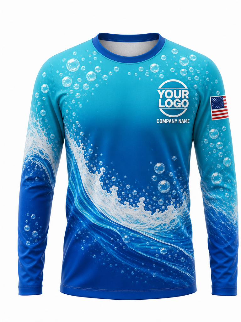 Blue/Black Signature Crew #08 crew uniform — front