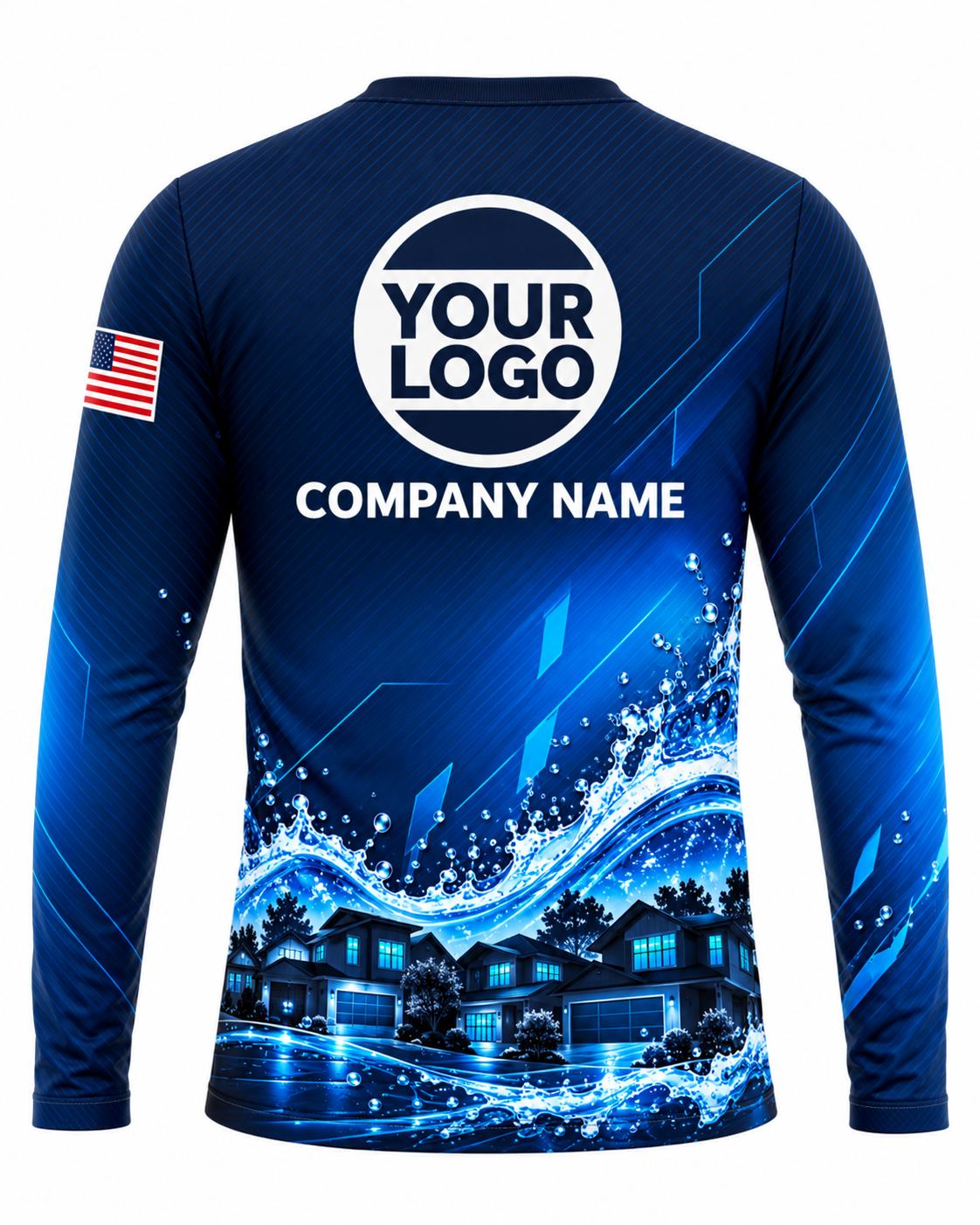 Aqua Signature Crew #17 crew uniform - back