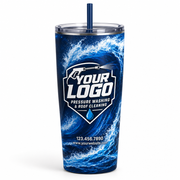 Tidal Power custom crew tumbler