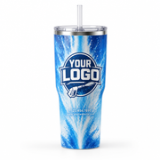 Geyser Burst custom crew tumbler