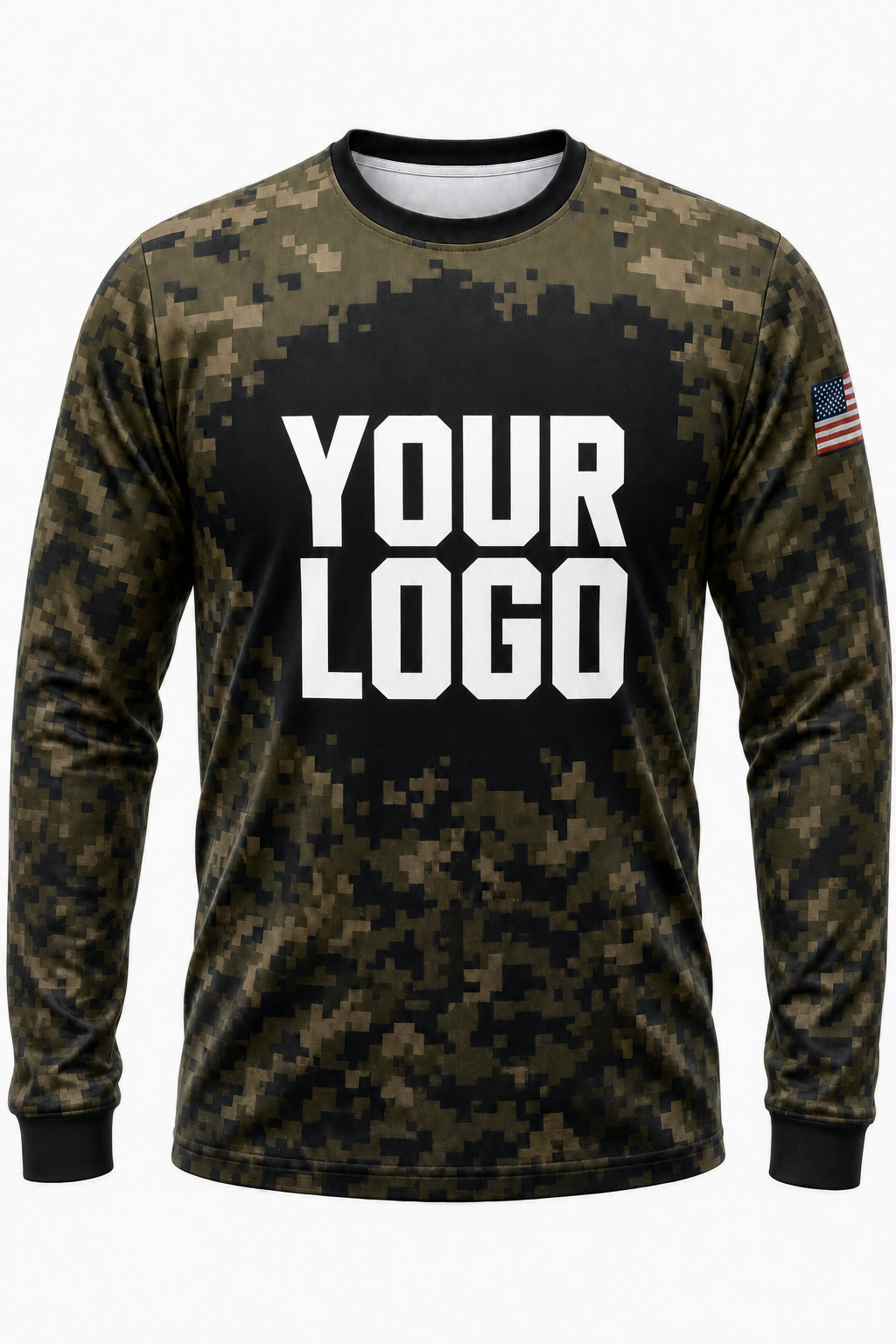 Forest Pixel Camo - Crew Uniform