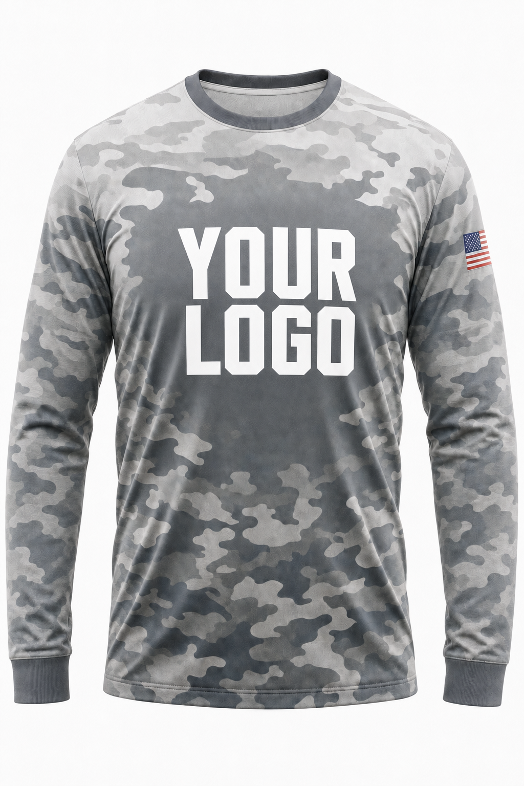 Winter Overwhite Camo - Crew Uniform