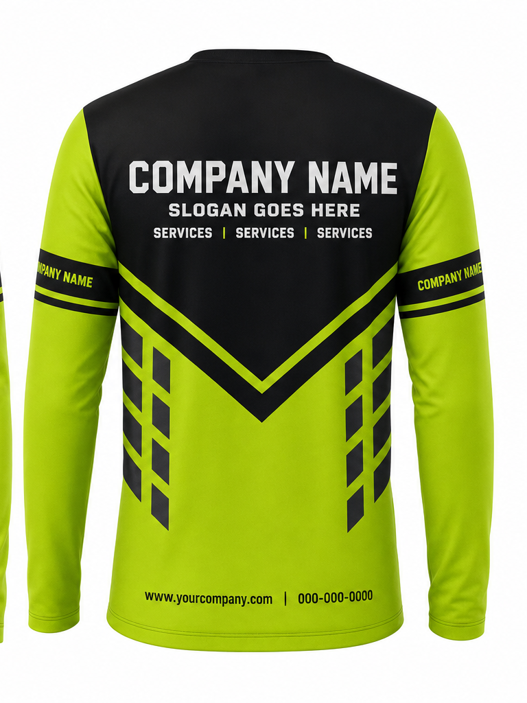 Signature Crew #34 crew uniform — back