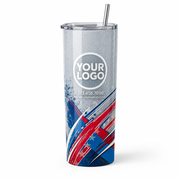 Aqua Signature Crew #08 custom crew tumbler