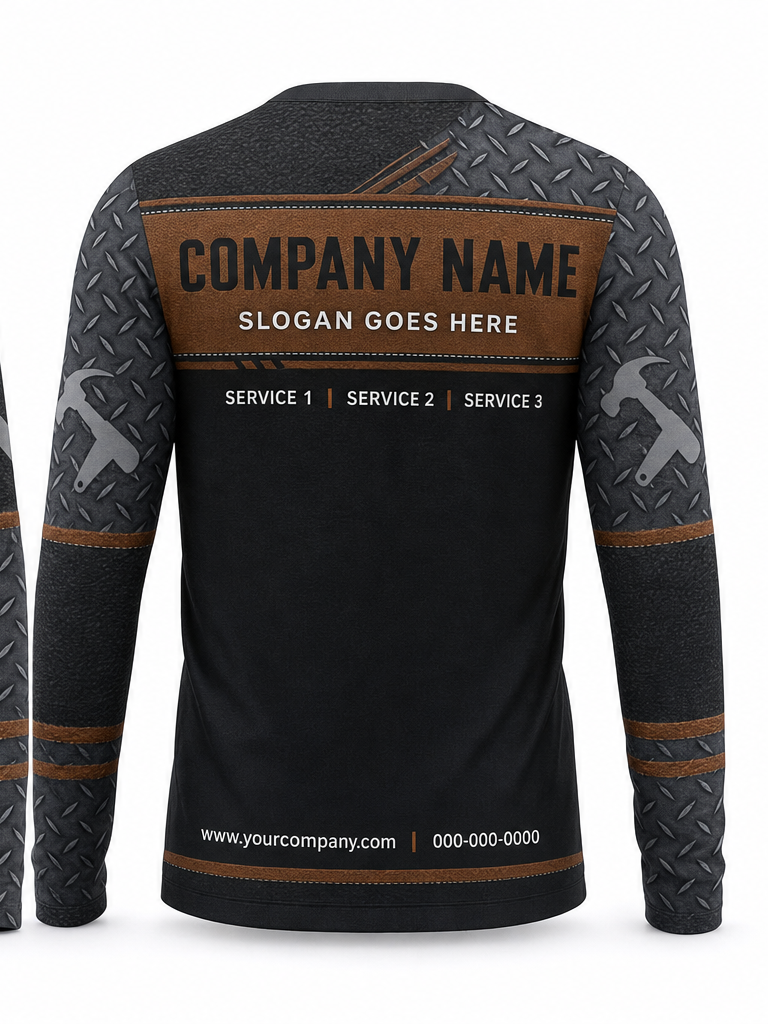 Black Signature Crew #49 crew uniform — back