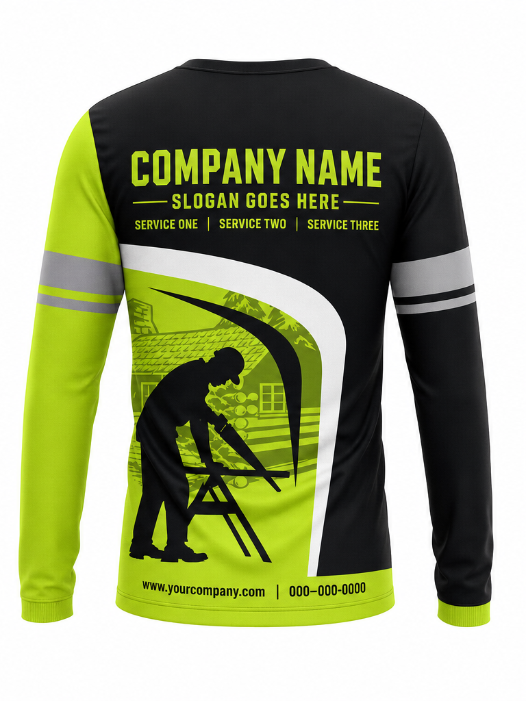 Hi-Vis Signature Crew #14 crew uniform — back