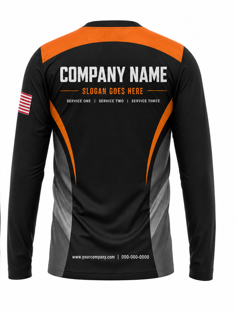 Black Signature Crew #50 crew uniform — back