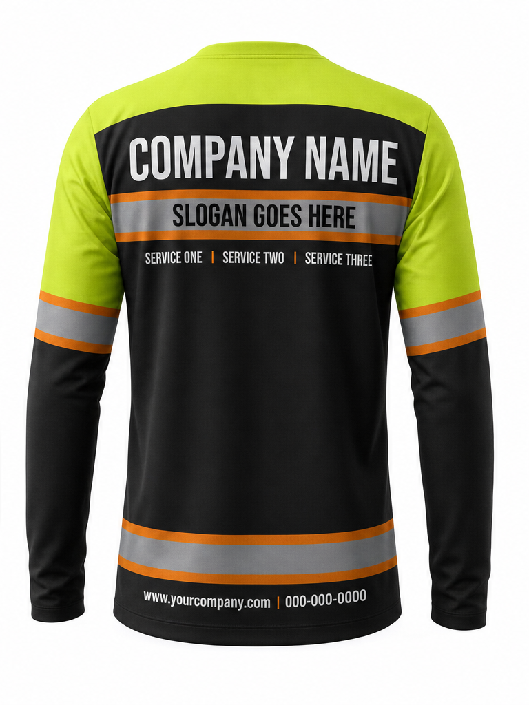 Black Signature Crew #51 crew uniform — back
