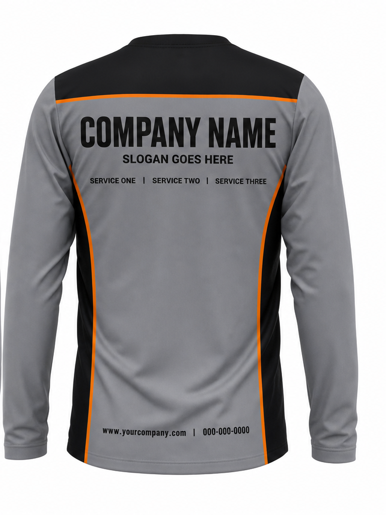 Black Signature Crew #54 crew uniform — back