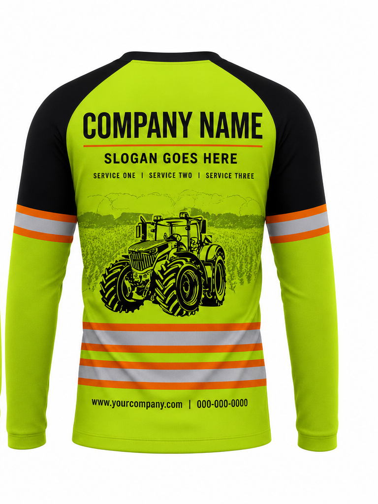 Hi-Vis Signature Crew #16 crew uniform — back