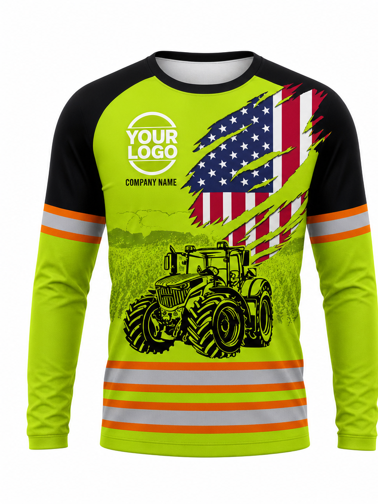 Hi-Vis Signature Crew #16 crew uniform — front