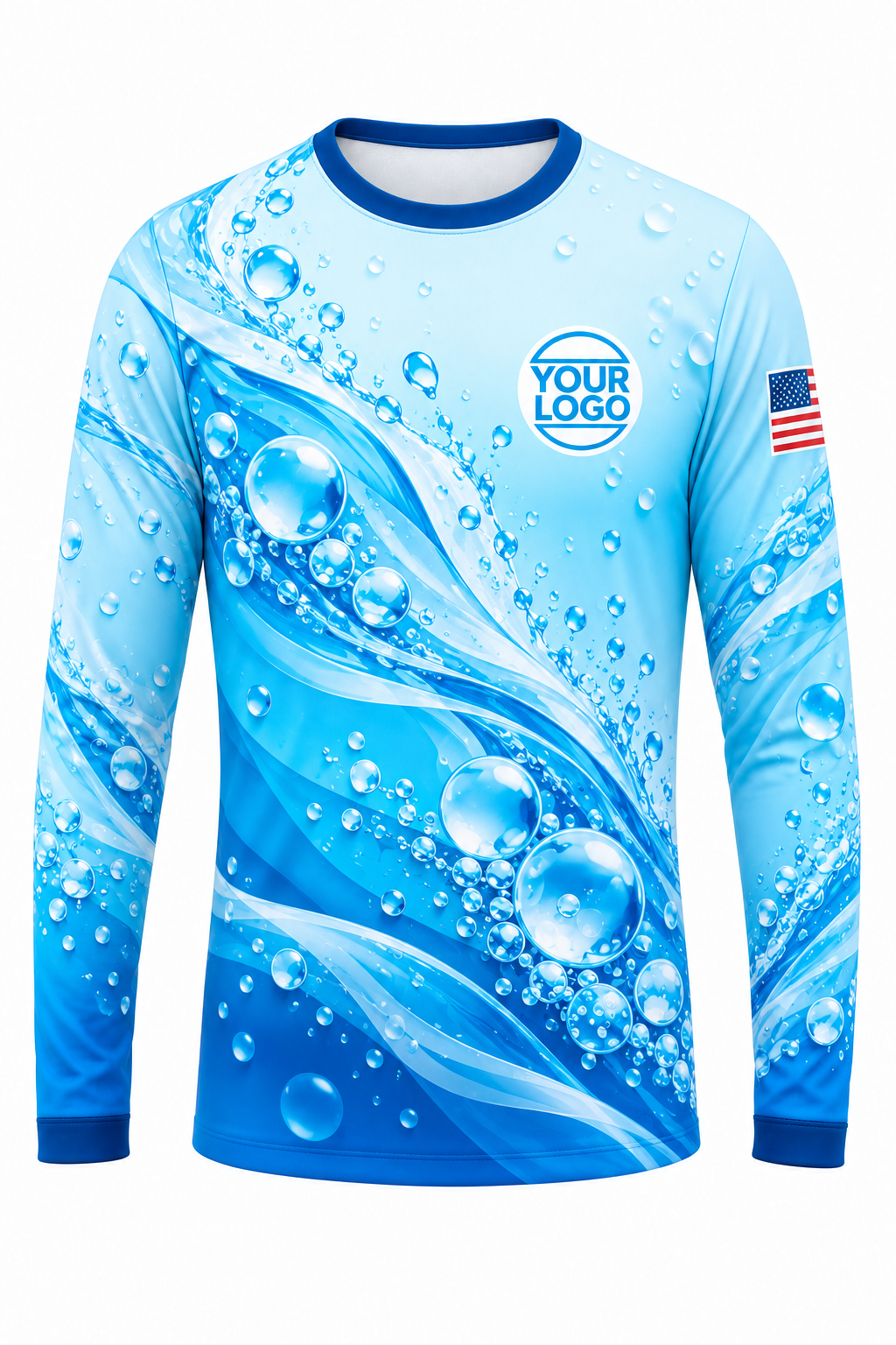 Aqua Signature Crew #27 crew uniform - front