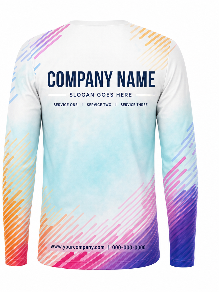 White Signature Crew #02 crew uniform — back