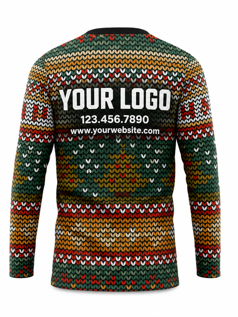 Holiday Signature Crew #10 crew uniform — back