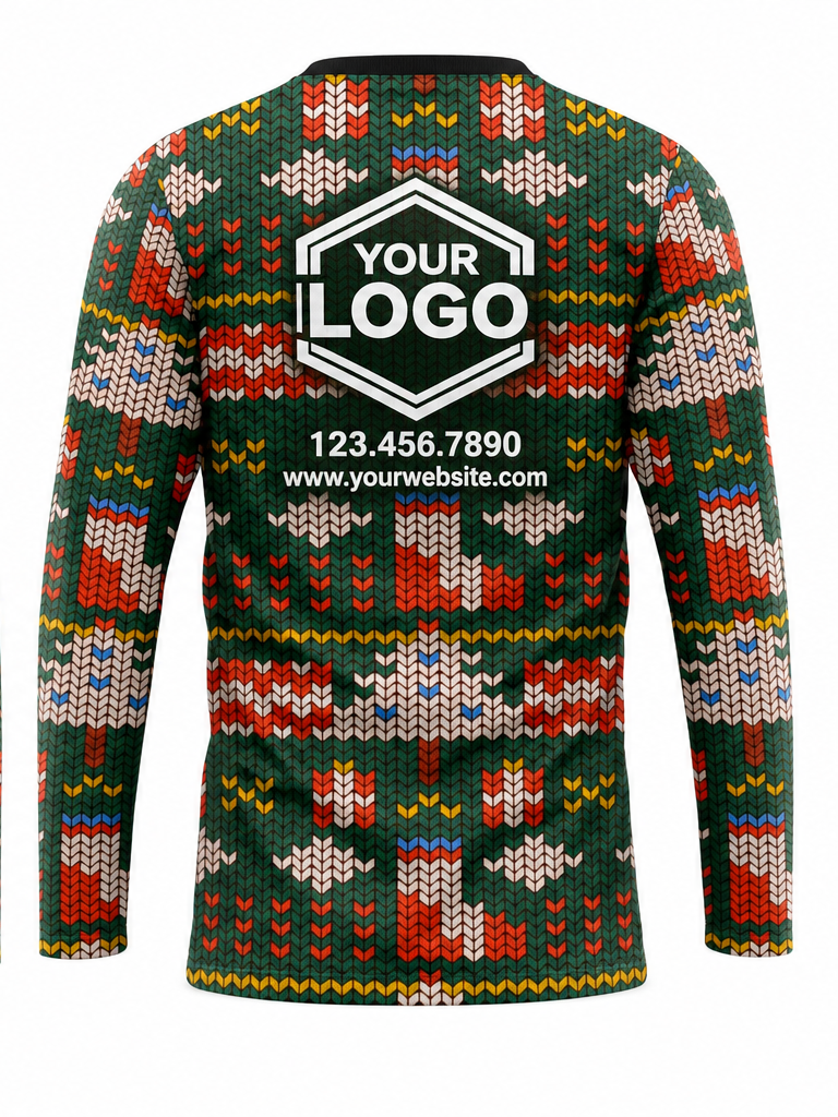 Holiday Signature Crew #13 crew uniform — back