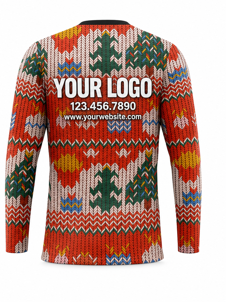 Holiday Signature Crew #14 crew uniform — back